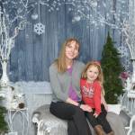 Greywolf student Olianna Brailey and mom Karlena enjoy a special evening event focused on Kids at Hope on Dec. 11. Photo by Marilyn Westman