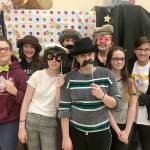 Olympic Peninsula Academy Aiyana Dennis, Surayah Dennis, Gianna Halo, Abram Yeater, Emily Nielsen, Cadence Puhrmann, Alyssa Alcaraz and Faith Amaya take part in the 2018 OPA Winter Fest. Submitted photo