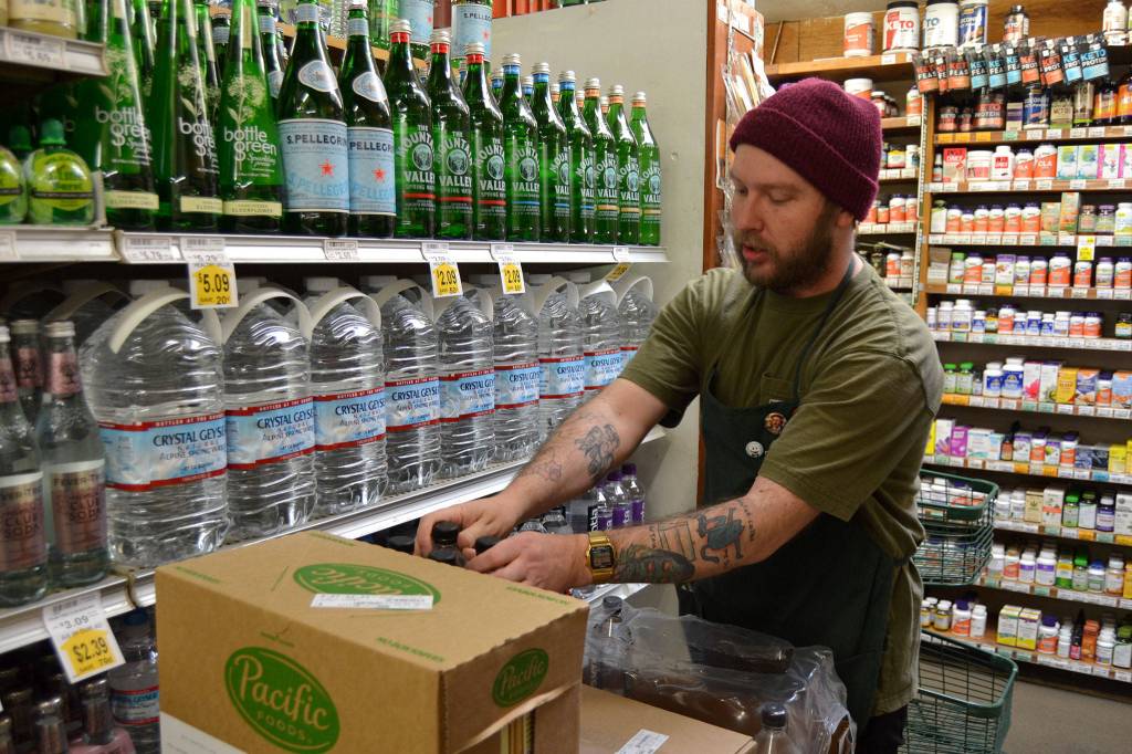 Sunny Farms grocery clerk Shawn Anders says Carlsberg when pronouncing the area hes lived in his whole life. If it is Borg, then logic and reason will conquer all, he said. I like to go by the book. Ive lived here 34 years now, and I better do it by the book. Sequim Gazette photo by Matthew Nash