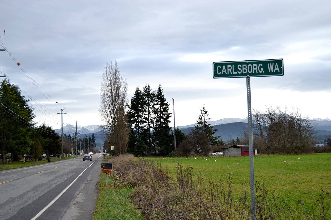Carlsborg, just west of Sequim, was founded in 1915 by C.J. Erickson and named after his hometown, Karlsborg, Sweden. Karlsborg sits in south central Sweden in Västra Götaland County along the western shore of Vättern, the countrys second largest lake. Sequim Gazette photo by Matthew Nash