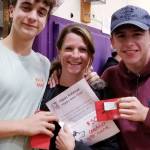 Milestone: Winners announced in graduation party raffle