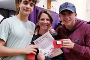 Milestone: Winners announced in graduation party raffle