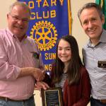 Milestone: Bates earns Sequim Sunrise Rotary honor