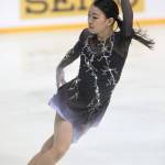 Japanese figure skater Rika Kihira continues to free skate to A Beautiful Storm, written and composed by Sequims Jennifer Thomas. Kihira competes in 2019 after winning multiple competitions last year. Submitted photo
