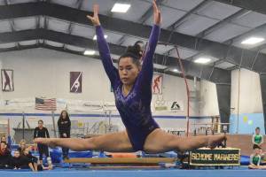 Gymnastics: Peninsula prep squad takes third at Sehome Invite