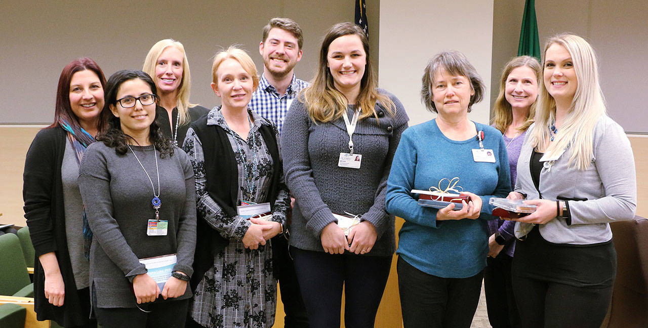 Milestone: Olympic Medical Center’s human resources staff help improve efficiencies