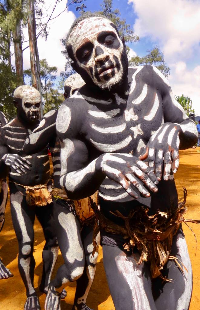 Western Highlanders perform a Skeleton Dance. Photo courtesy of Bob and Enid Phreaner