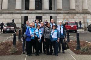 Milestone: Local REALTORS® visit legislators in Olympia