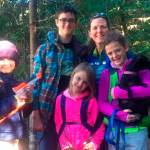 Scouts BSA is welcoming girls to its program as of Feb. 1. Sequim resident Jessica Hulen, back right, is the new scoutmaster for Scouts BSA Girls Troop 1498, and her daughter Sienna Hulen, right, will join in the new girls troop that meets for the first time on Saturday, Feb. 9. The other Hulen children pictured in the photo include Easton Hulen, left, Grant Hulen, back left, and Aspen Hulen, center. Submitted photo