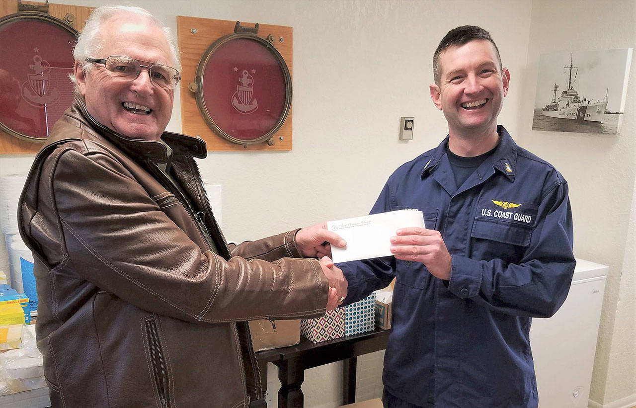 Milestone: First Christian Church donates to U.S. Coast Guard