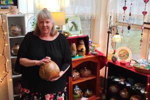 Invigorating green theme for March First Friday Art Walk