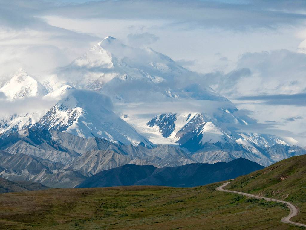 Mount McKinley in Denali National Park, Alaska. Photo by Mary Campbell