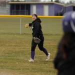 An all-Olympic League first team infielder in 2018, Sequims Isabelle Dennis figures to anchor the Wolves pitching staff this spring, head coach Tim Lusk says. Sequim Gazette photo by Michael Dashiell