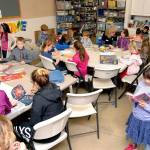 Youngsters in the Clallam County YMCAs After the Bell activities program take part in after-school actvities Tuesday at the Y in Port Angeles. Photo by Keith Thorpe/Peninsula Daily News
