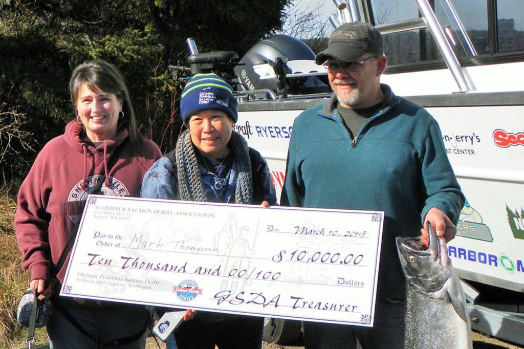 Clinton man wins 2019 Olympic Peninsula Salmon Derby