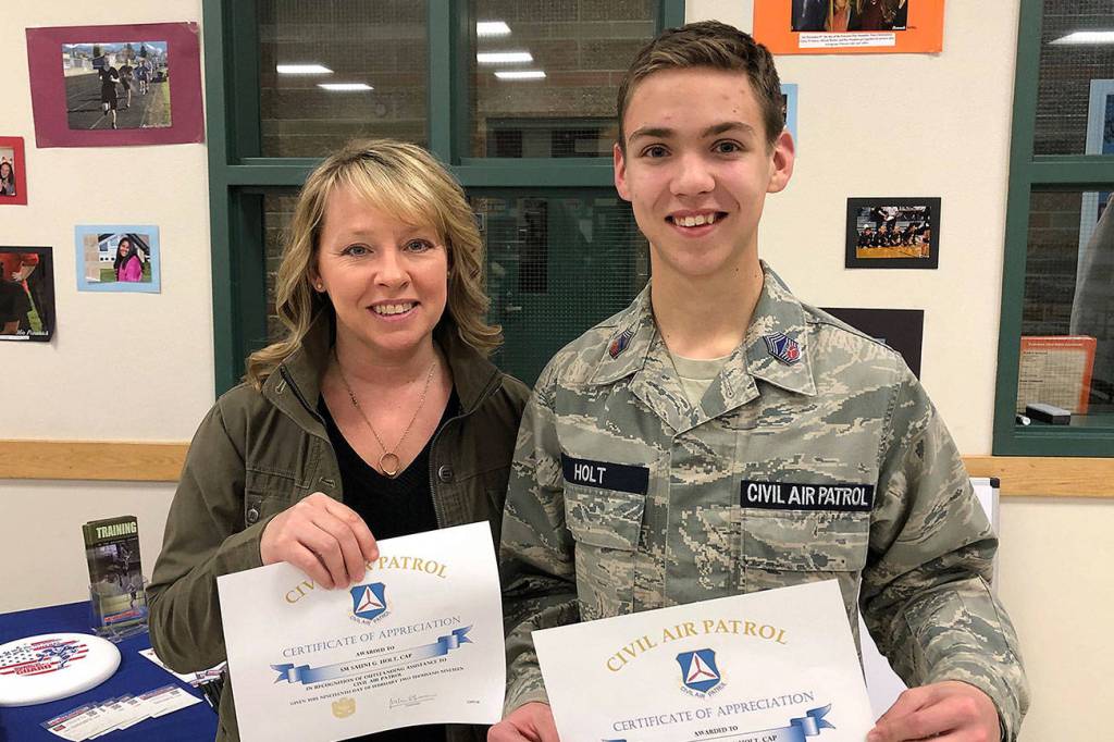Milestone: Civil Air Patrol members give squadron a boost