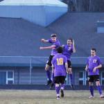Boys soccer: Host Wolves rout Knights, edge Roughriders