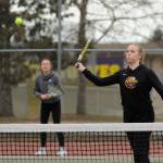 Girls tennis: Sequim sweeps Riders, Eagles