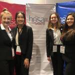 From left, Sequim High School students Brianna Cowan, Erin Dwyer, Vita Olson and Ana Benitez take part in the Washington State HOSA conference in early March. Submitted photo                                From left, Sequim High School students Brianna Cowan, Erin Dwyer, Vita Olson and Ana Benitez take part in the Washington State HOSA conference in early March. Submitted photo                                Students in Sheri Burkes and Shannon Greens classes at Greywolf Elementary enjoy becoming Roman citizens for a day. Submitted photo