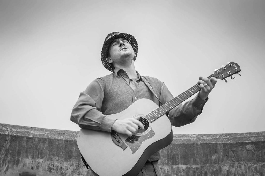 Now living in Quilcene, Kalan Wolfe said he hopes to make a living writing and performing music full-time. He hopes American Idol is a part of helping him jump to the next level. Photo by Oddly Photography