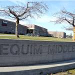 Earlier this month, the Sequim School District reached a $850,000 settlement with former teacher Autumn St. George following alleged discrimination complaints. As part of the settlement, the district must provide a statement of explanation for St. Georges departure to students and staff, remove administrative leave from St. Georges personnel file and provide a mutually acceptable letter of recommendation. Sequim Gazette photo by Matthew Nash