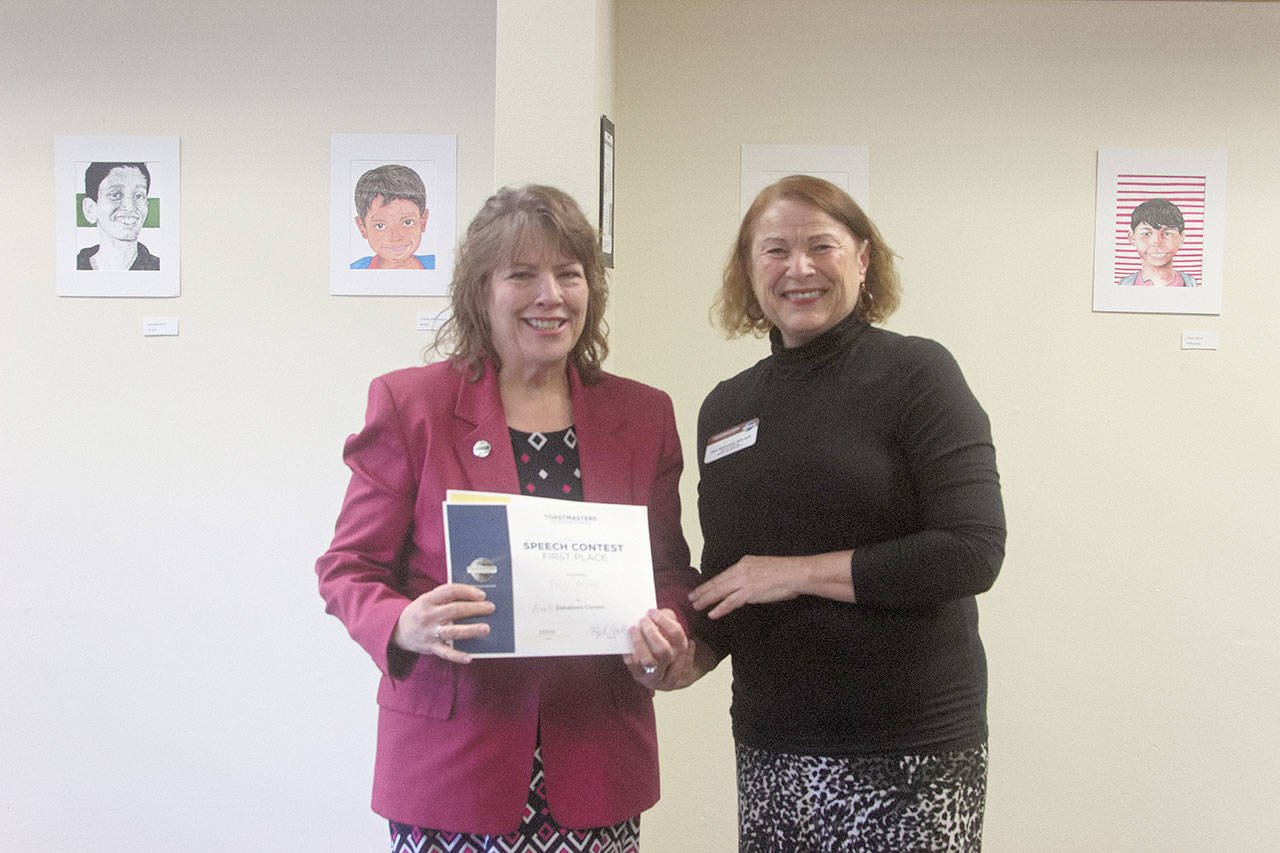 Local Toastmasters win, advance to division contests