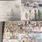 A graphic novel of a chapter from The Watsons Go to Birmingham  1963, by Haller student Sophia Lawson. Submitted photo
