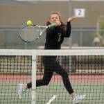 Girls tennis: Wolves clinch league title with wins