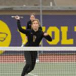 Girls tennis: Wolves clinch league title with wins