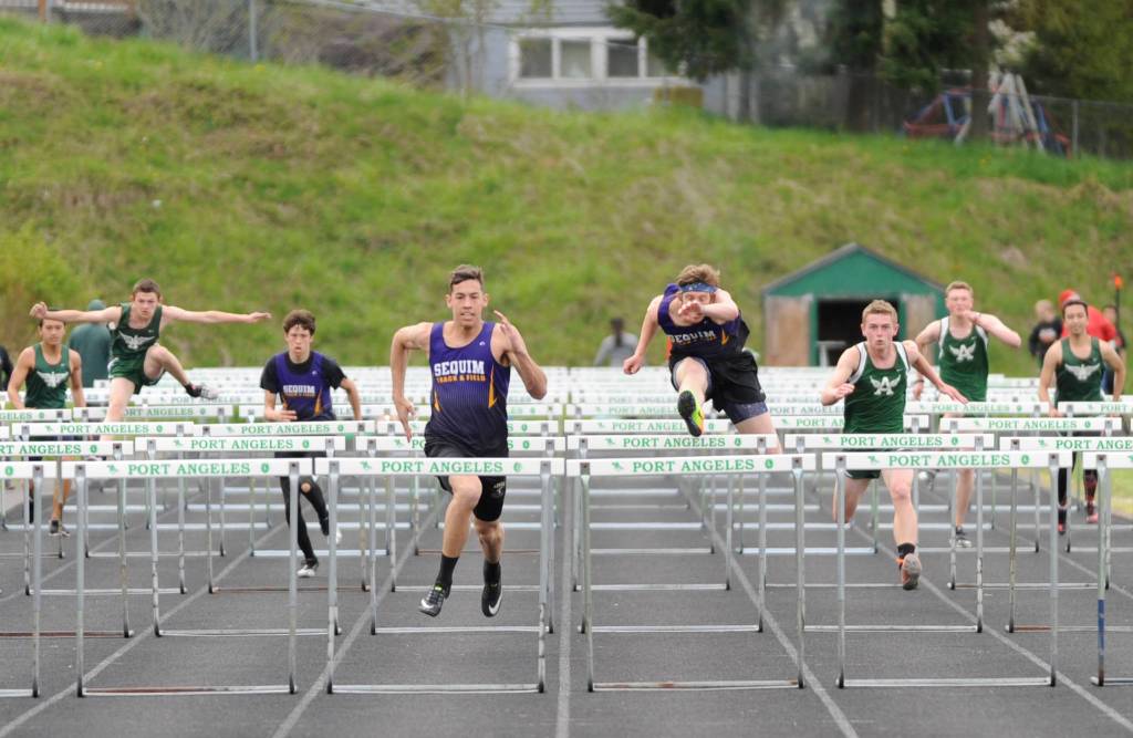 Track & Field: Sequim boys finish 8-0, girls 6-2 in league meets SLIDESHOW