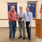 Milestone: Rotary honors Christianson with student honor