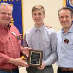 Milestone: Rotary honors Christianson with student honor