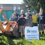 Boy Scout Troop 90 partners with Habitat for Humanity of Clallam County at the April 27 Rally in the Alley, helping city residents dispose of unwanted items. Pictured are (back row, from left) adult helpers Mike Pinell, troop leader Rene Nadon, Habitat executive director Colleen Robinson and Stacy Halverson, with Scout Joe Pinell, along with (front row, from left) Scouts A.J. Piererra, Zack Pinell, Hunter Halverson, Aaron Wallen and Shane Tenneson. Not pictured are Scouts Beau Halverson and Dean Rynearson and adult volunteer Paul Rynearson. This is one (event) all the Scouts want to come out for, Nadon said. Troop 90 has been here for all of them, Robinson said. Sequim Gazette photo by Michael Dashiell
