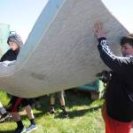 Sequim Scouts help with Habitat’s Rally