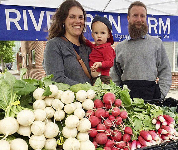 Sallie Constant and James Burtle of River Run Farm. Submitted photo