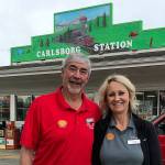Carlsborg Station recreates mural for entrance