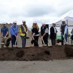 Dignitaries dig in for Fir Street Rehabilitation groundbreaking