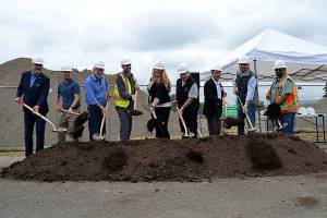 Dignitaries dig in for Fir Street Rehabilitation groundbreaking