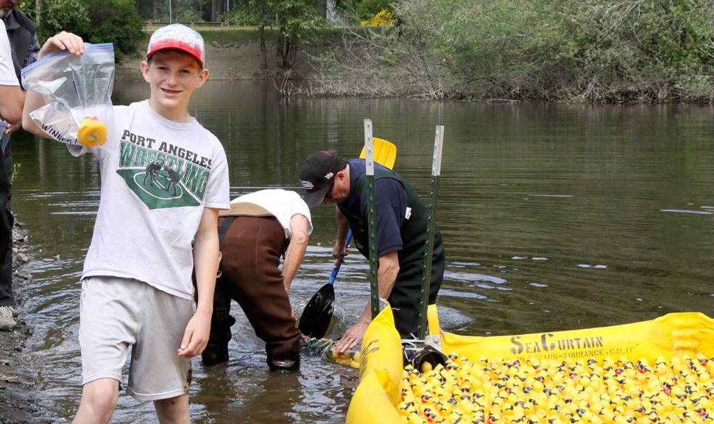 Port Angeles business owner wins Duck Derby’s top prize