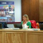 Sequim School Board directors Heather Short, Robin Henrikson, and Brandino Gibson discuss the selection of a search firm to replace outgoing Superintendent Gary Neal.