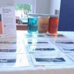 One of PNNLs science displays at the STEM Night event, this one detailing the causes of different water coloration, including what colors can indicate unsafe water to drink or be in. Sequim Gazette photo by Conor Dowley.