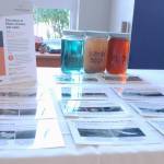 One of PNNLs science displays at the STEM Night event, this one detailing the causes of different water coloration, including what colors can indicate unsafe water to drink or be in. Sequim Gazette photo by Conor Dowley.