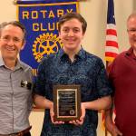 Milestone: Bowden earns Rotary Student of the Month honor