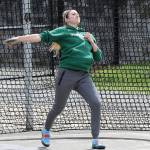 Sequim High graduate Megan Breckenridge competes for the Evergreen State College track team. Photo by Nick Dawson