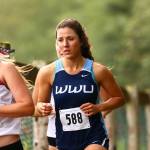 Sequim High 2016 graduate Waverly Shreffler races for Western Washington Universitys Vikings. Photo courtesy of Western Washington University