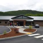 Leaders with the Jamestown SKlallam Tribe opened its new Public Safety and Justice Center on June 14 after about a year of construction. It hosts a courtroom that converts into a multi-purpose room, office space, interview rooms and a training room for tribal officers. Sequim Gazette photo by Matthew Nash