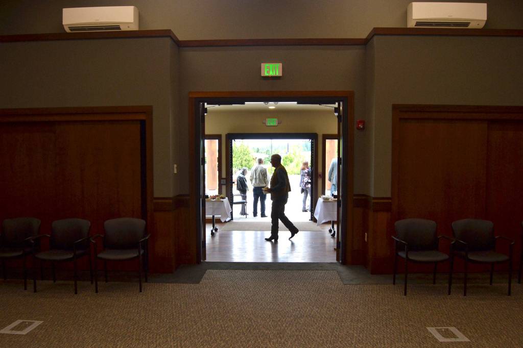 Blyn now hosts a 6,500 square-foot, $2.6 million Public Safety and Justice Center for Jamestown SKlallam Tribes officers and court-related matters. It opened on June 14. Sequim Gazette photo by Matthew Nash