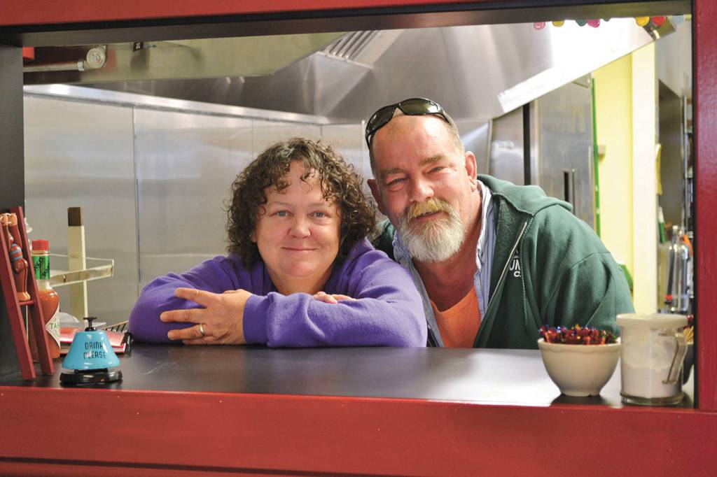 Dianne and Allen Drake plan to take a step back from owning the Sunshine Café after nearly 20 years. Dianne will pursue touch healing training in Hawaii while Allen will remain on as a cook. Sequim Gazette file photo by Matthew Nash