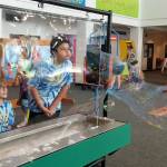 Blake Blanton-Bacchus, left, and Abraham Herrera, Helen Haller fifth-grade students in Eric Danielsons and Kathryn Baulchs classes, blow bubbles during a field trip to the Pacific Science Center. Submitted photo