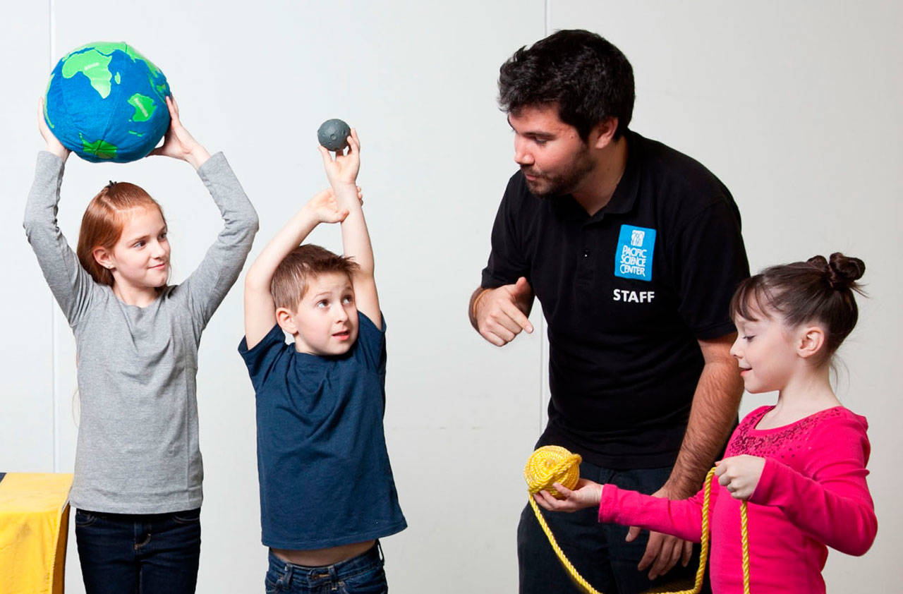 The Pacific Science Centers Science on Wheels brings A Space Odyssey to the Sequim Middle School on July 9. Photo courtesy of Pacific Science Center